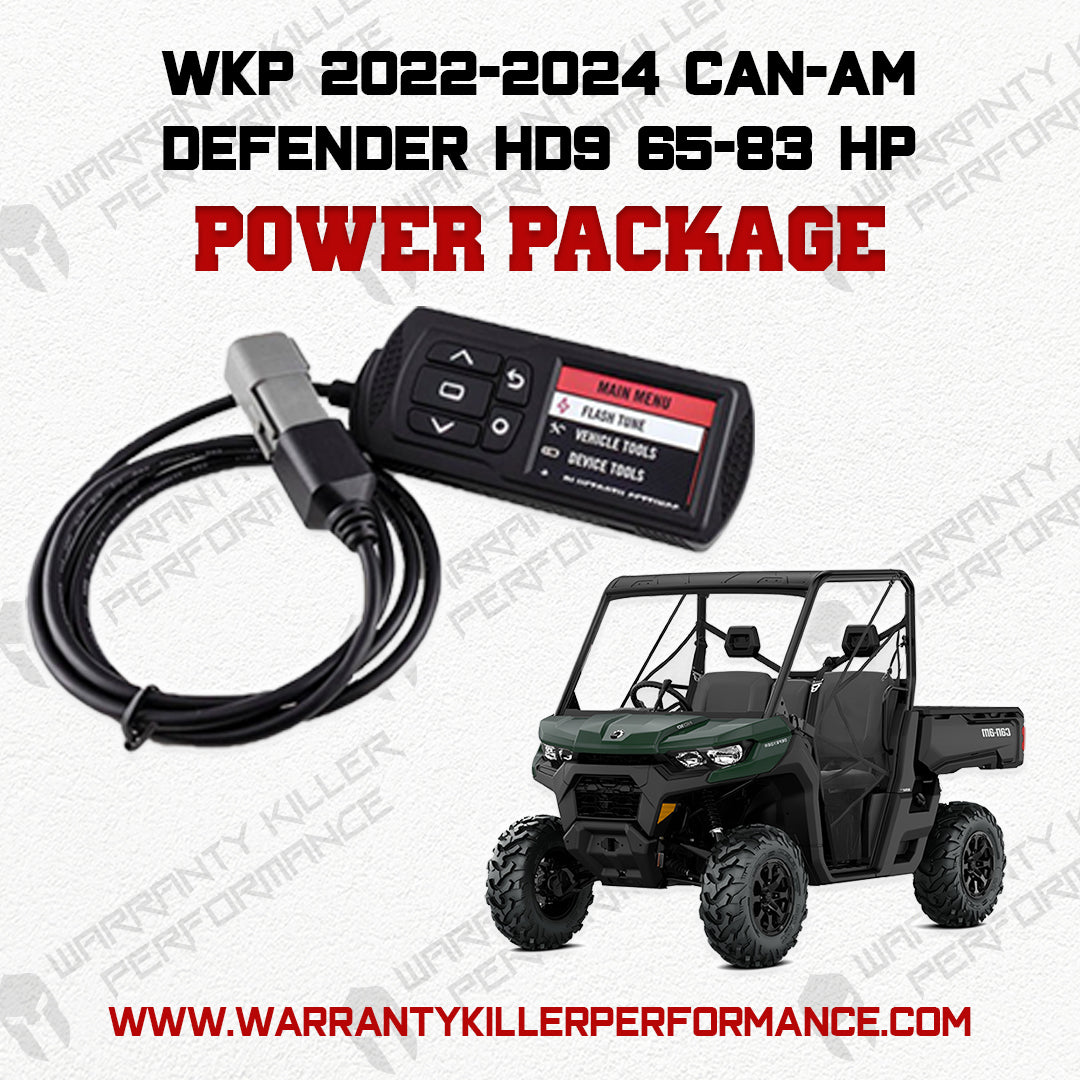 WKP “Spartan Series” 2022-2024 Can-Am Defender HD9 65-83 HP Power