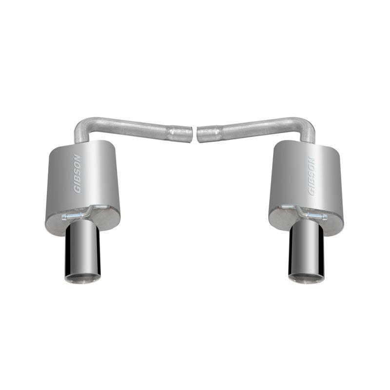 Axle Back Dual Exhaust System, Stainless (Dual)