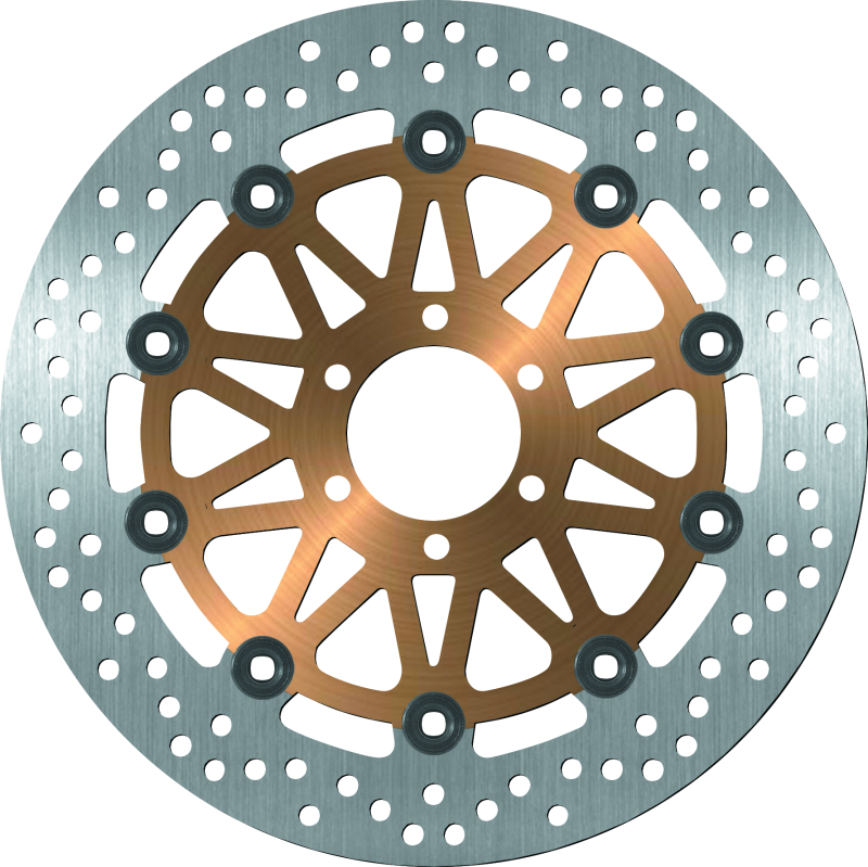 BikeMaster Brake Rotors - Slot & Drilled