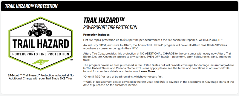 Atturo Tire Automotive/UTV Tires - Off Road