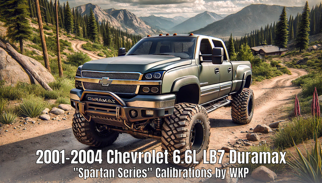 2001-2004 Chevrolet/GMC 6.6L LB7 Duramax "Spartan Series" Calibrations by WKP