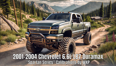 2001-2004 Chevrolet/GMC 6.6L LB7 Duramax "Spartan Series" Calibrations by WKP