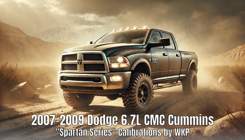 2007-2009 Dodge 6.7L CMC Cummins "Spartan Series" Calibrations by WKP