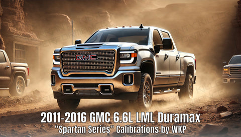 2011-2016 Chevrolet/GMC 6.6L LML Duramax "Spartan Series" Calibrations by WKP
