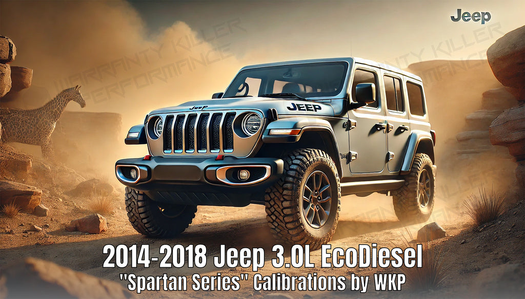 2014-2019 Jeep 3.0L Cherokee & Wrangler EcoDiesel "Spartan Series" Calibrations by WKP