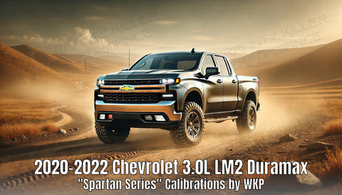 2020-2022 Chevrolet Silverado 3.0L LM2 Duramax "Spartan Series" Calibrations by WKP