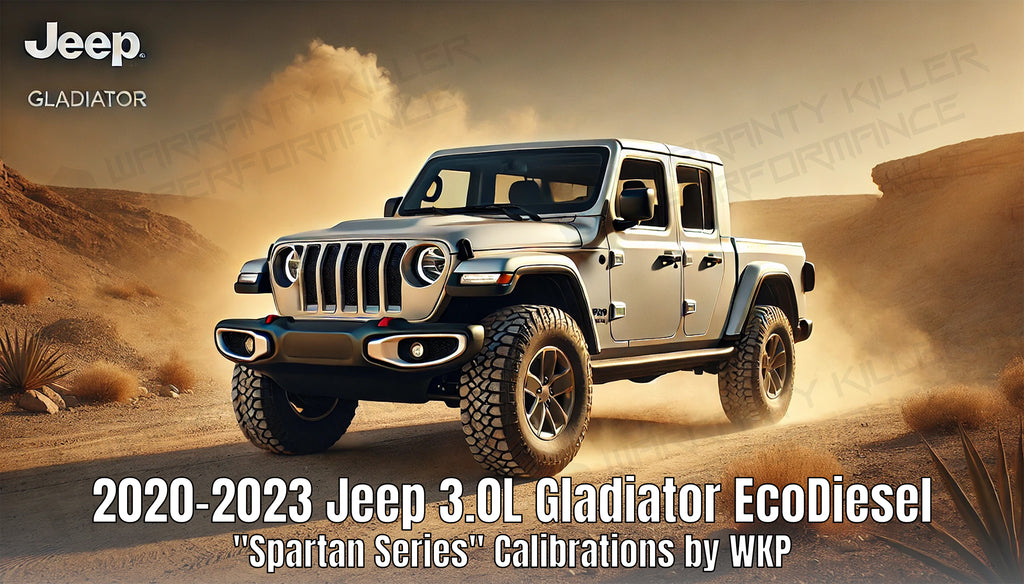 2020-2023 Jeep 3.0L Gladiator EcoDiesel "Spartan Series" Calibrations by WKP