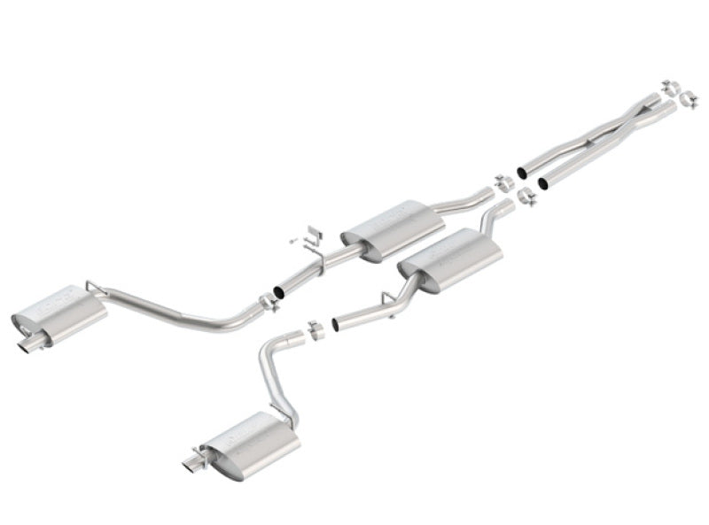 Borla 15-16 Dodge Charger R/T 5.7L No Tip Use Factory Valence Single Split Rear Exit S-Type Exhaust