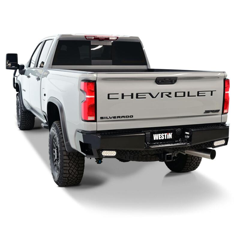 Westin 19-20 Chevy Silverado 1500 HDX Bandit Rear Bumper - Black