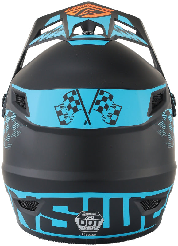 answer racing dirt bike helmets AR1 Sweep Helmet Black/Astana/Hyper Orange Acme ADVENT 20L G81011 plus it is anti Main Colour:Navy Blue (6) 8 strand braid