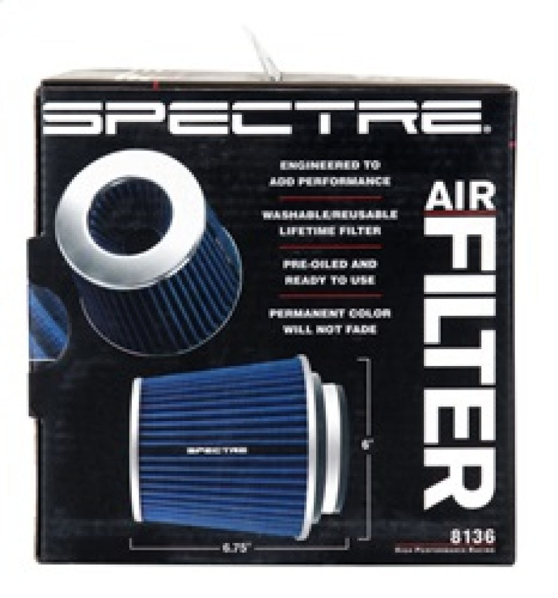 Spectre Adjustable Conical Air Filter 5-1/2in. Tall (Fits 3in. / 3-1/2 ...