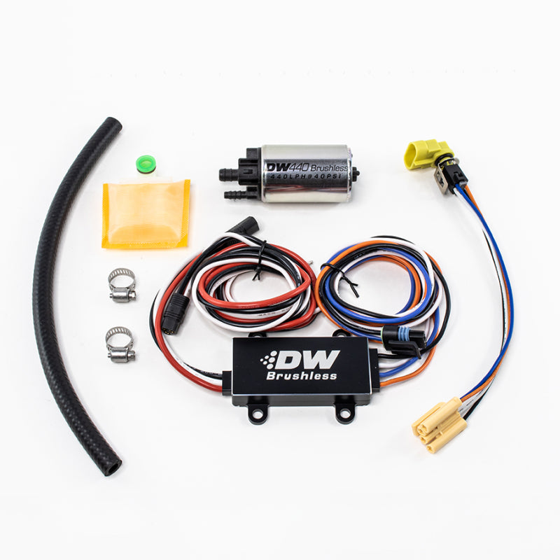 DeatschWerks DW440 440lph Brushless Fuel Pump w/ Dual Speed Controller ...