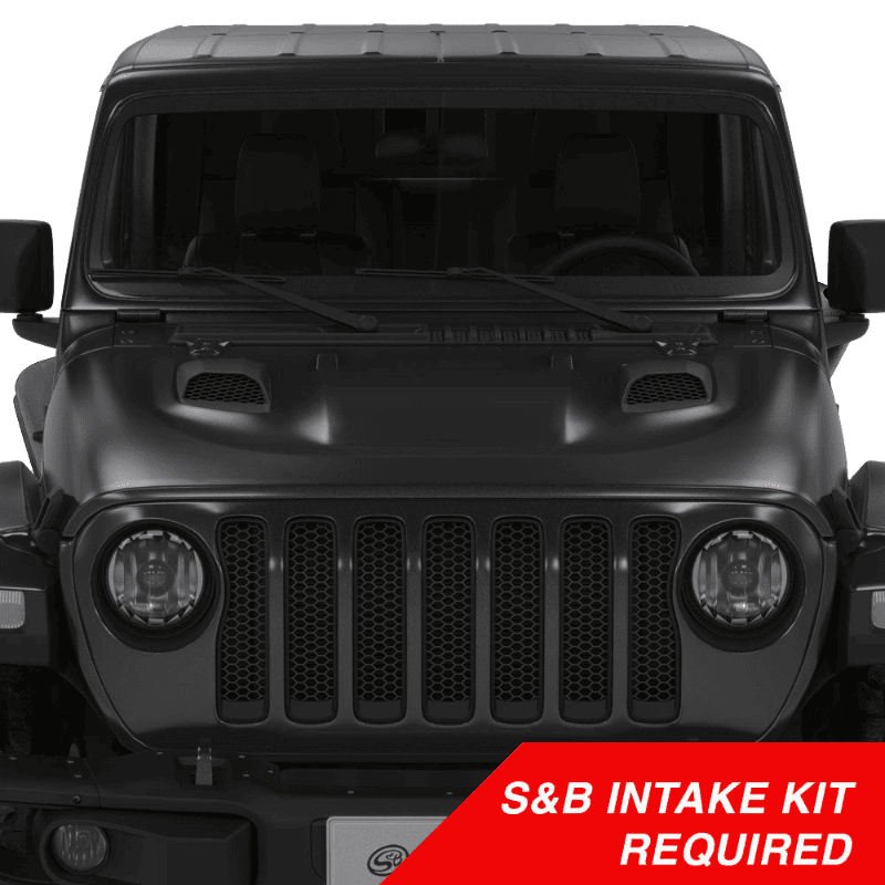 S&B Filters Hood Scoop