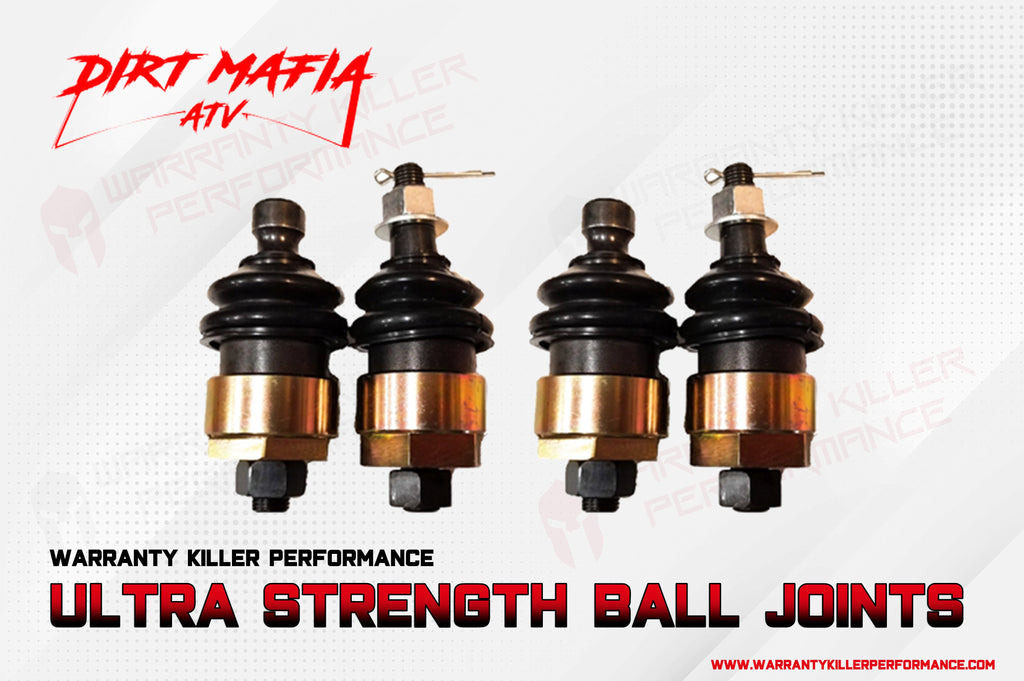Ultra Strength Ball Joints for Polaris Ranger 2020 and Older (2 Sets)