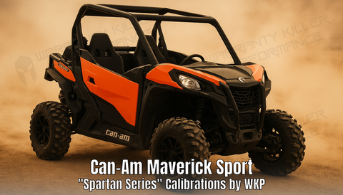 Can-Am Maverick Sport "Spartan Series" Calibrations by WKP