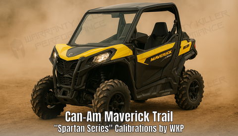 Can-Am Maverick Trail "Spartan Series" Calibrations by WKP