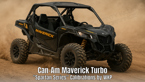 Can-Am Maverick Turbo "Spartan Series" Calibrations by WKP