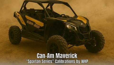 Can-Am Maverick "Spartan Series" Calibrations by WKP