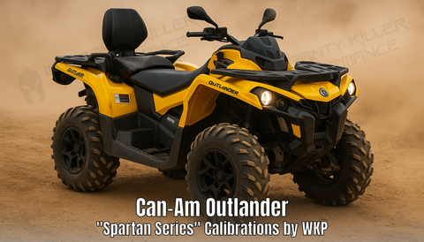 Can-Am Outlander "Spartan Series" Calibrations by WKP