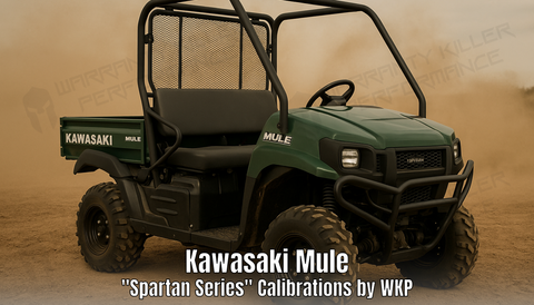 Kawasaki Mule "Spartan Series" Calibrations by WKP