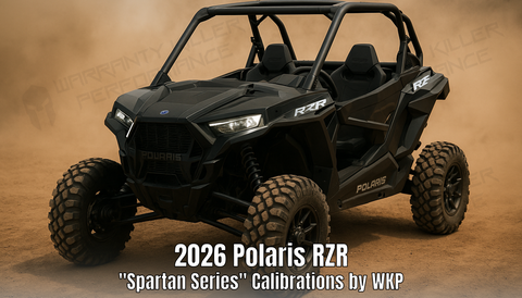 2026 Polaris RZR "Spartan Series" Calibrations by WKP