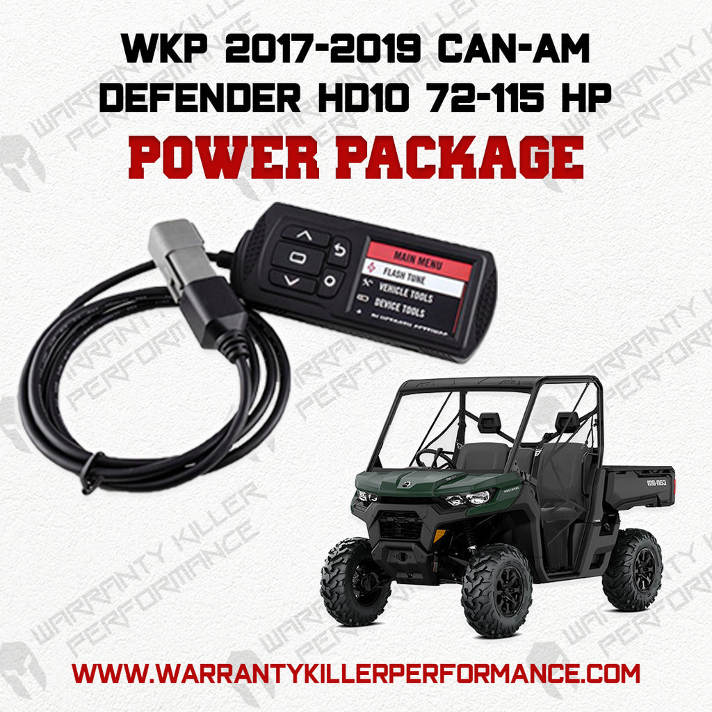WKP "Spartan Series" 2017-2019 Can-Am Defender HD10 72-115 HP Power Package