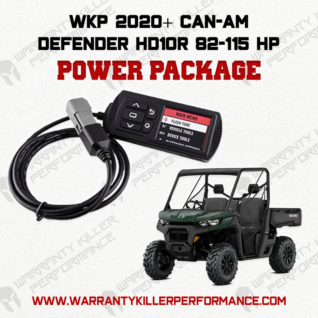 WKP "Spartan Series" 2020+ Can-Am Defender HD10R 82-115 HP Power Package