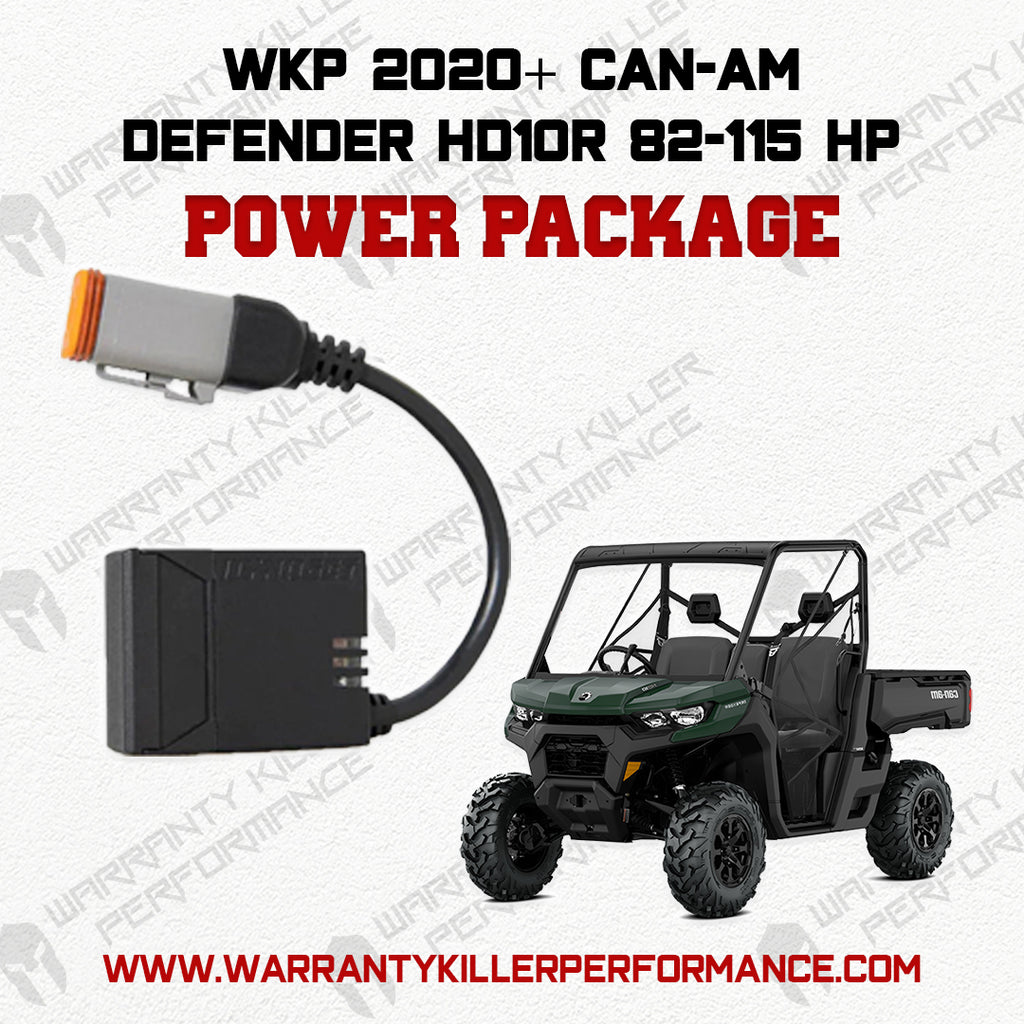 WKP "Spartan Series" 2020+ Can-Am Defender HD10R 82-115 HP Power Package