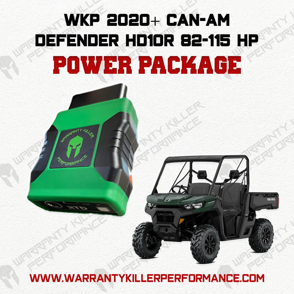 WKP "Spartan Series" 2020+ Can-Am Defender HD10R 82-115 HP Power Package
