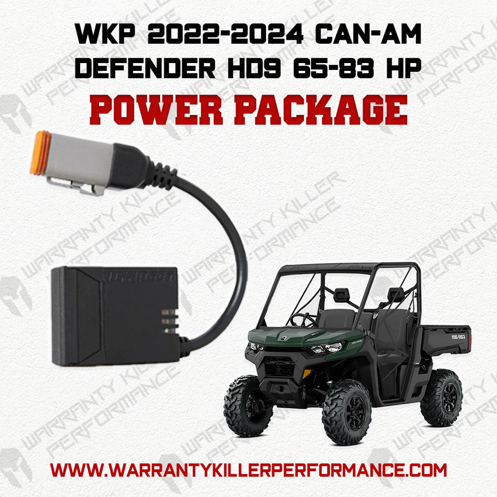 WKP "Spartan Series" 2022-2024 Can-Am Defender HD9 65-83 HP Power Package