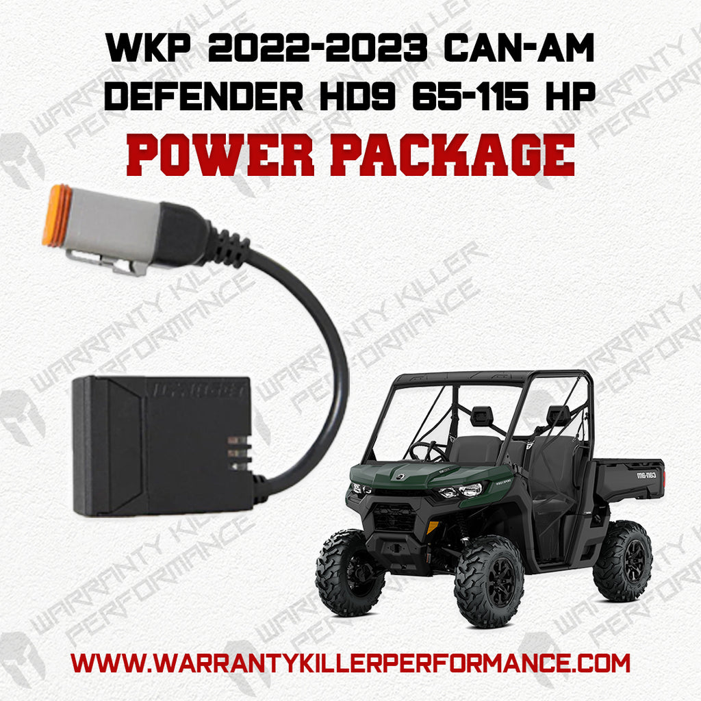 WKP "Spartan Series" 2022-2023 Can-Am Defender HD9 65-115 HP Power Package