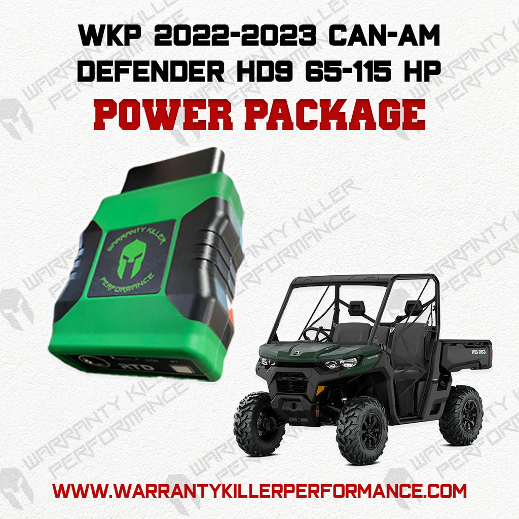 WKP "Spartan Series" 2022-2023 Can-Am Defender HD9 65-115 HP Power Package