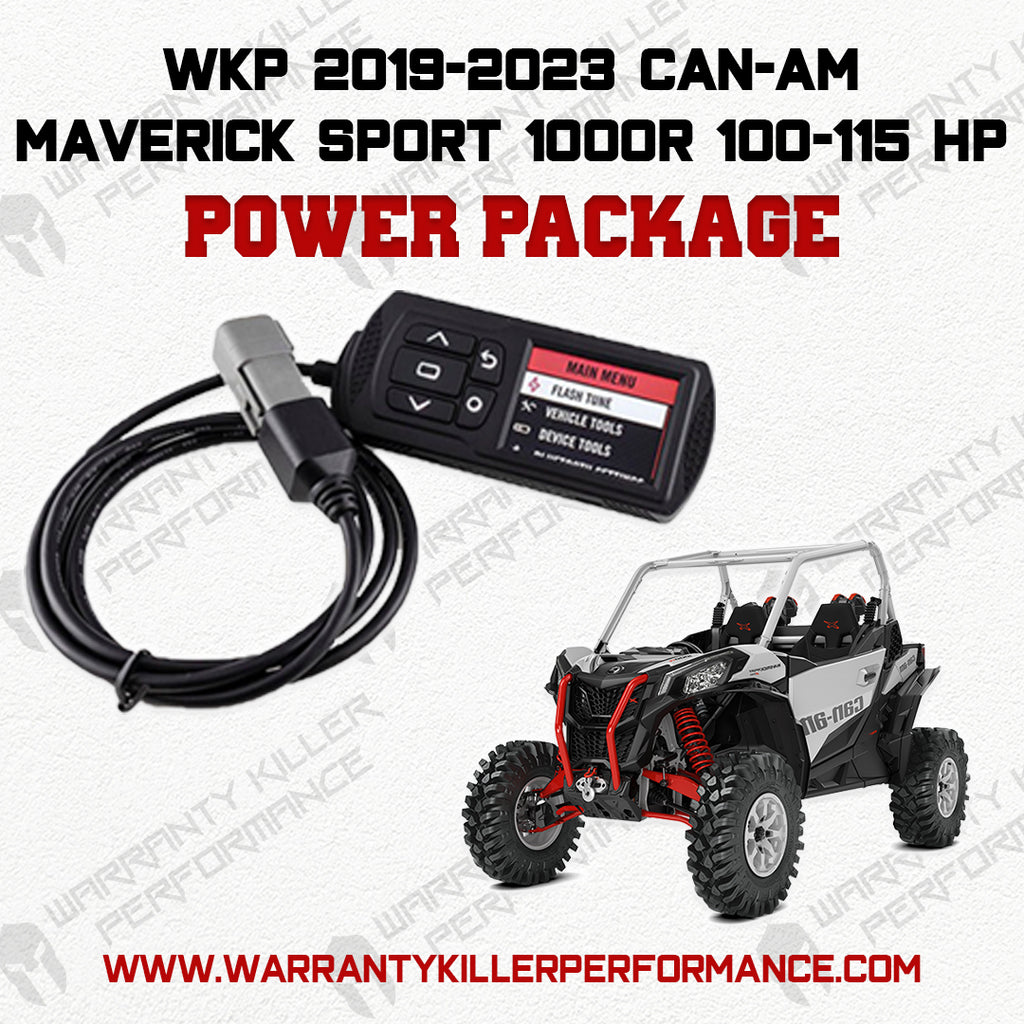 WKP "Spartan Series" 2019-2023 Can-Am Maverick Sport 1000R 100-115 HP Power Package