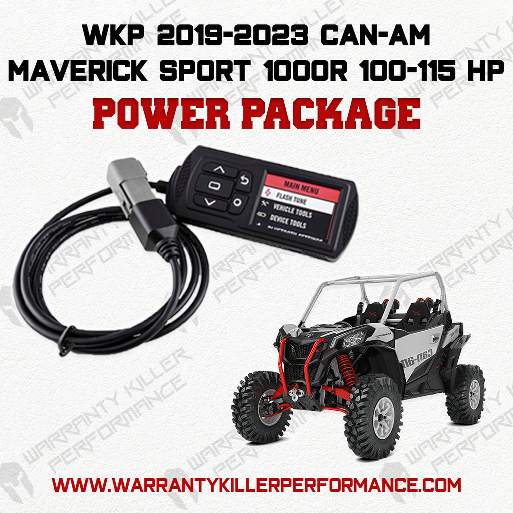 WKP 2019-2023 Can-Am Maverick Sport 1000R 100-115 HP Power Package