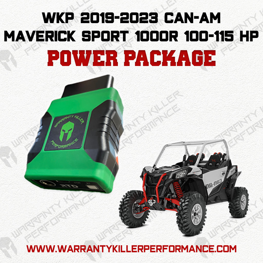 WKP "Spartan Series" 2019-2023 Can-Am Maverick Sport 1000R 100-115 HP Power Package