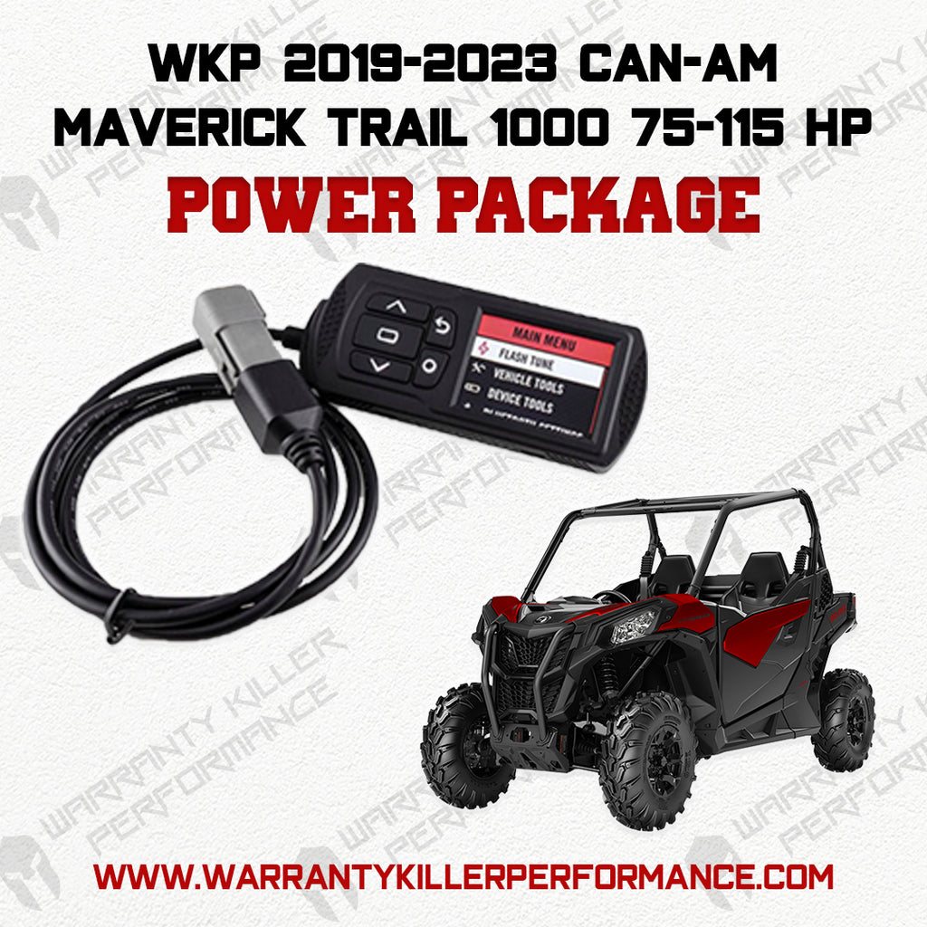 WKP 2019-2023 Can-Am Maverick Trail 1000 75-115 HP Power Package