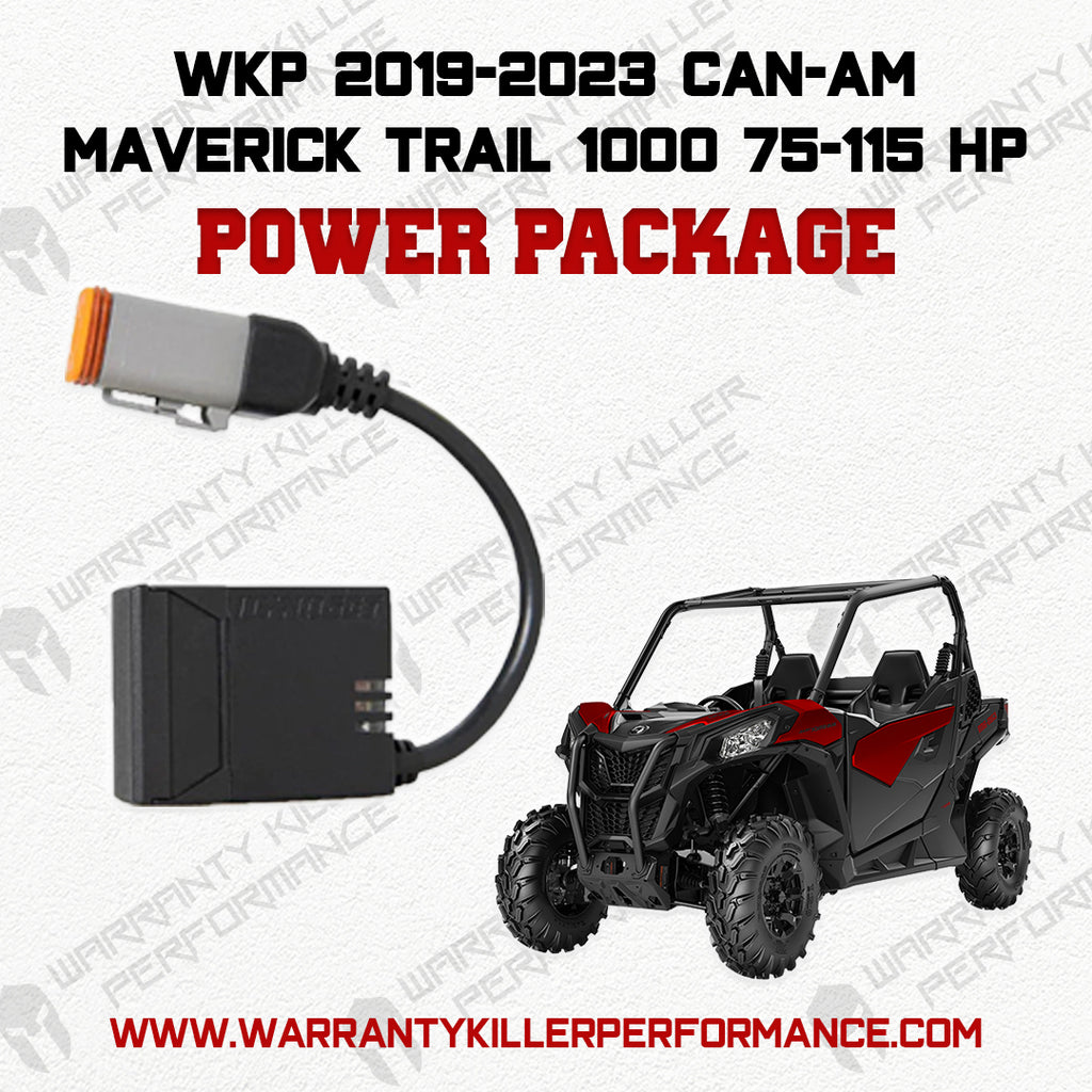 WKP 2019-2023 Can-Am Maverick Trail 1000 75-115 HP Power Package