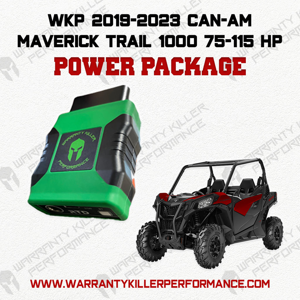WKP 2019-2023 Can-Am Maverick Trail 1000 75-115 HP Power Package