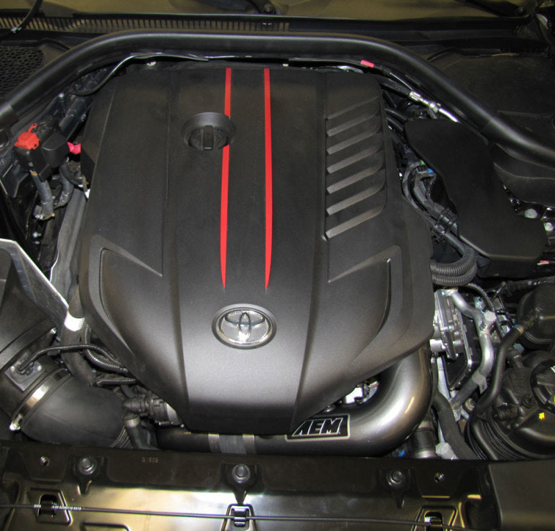AEM 20-21 Toyota Supra L6-3.0L F/I Turbo Intercooler Charge Pipe Kit ...