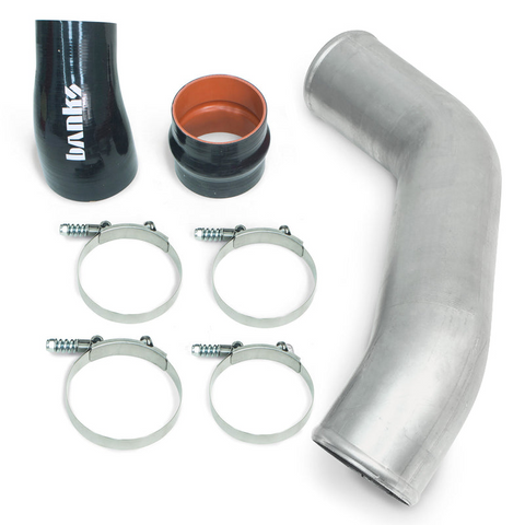 Banks Power Boost Tube Kit Natural Finish Tubes 13-18 Ram 6.7 Driver Side Cold Side Only Banks Power