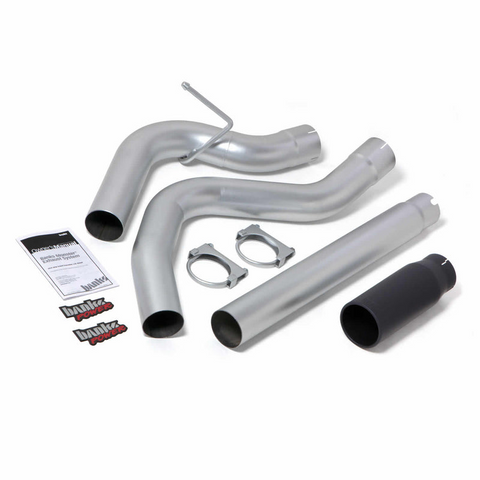 Banks Power Monster Exhaust System Single Exit Black Tip 14-19 Ram 1500 3.0L EcoDiesel Banks Power