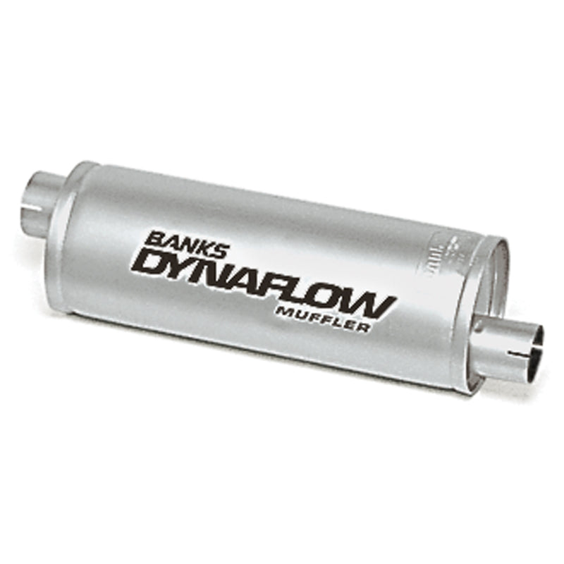 Banks Power Stainless Steel Exhaust Muffler 3 Inch Inlet X 3.5 Inch Outlet Various Applications Banks Power