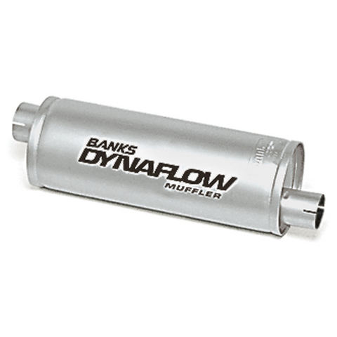 Banks Power Stainless Steel Exhaust Muffler 3 Inch Inlet X 3.5 Inch Outlet Various Applications Banks Power