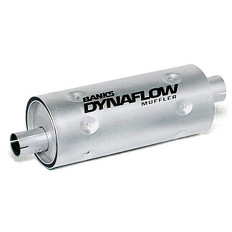 Banks Power Stainless Steel Exhaust Muffler 3 Inch Inlet X 3.5 Inch Outlet W/Heatshield Banks Power