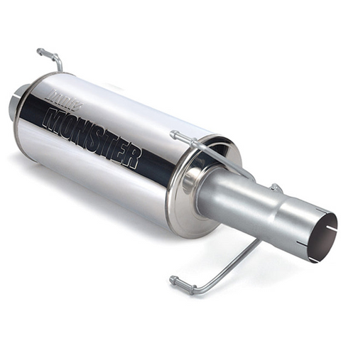 Banks Power Stainless Steel Exhaust Muffler 4 Inch Inlet and Outlet W/hardware 03-04 Dodge 5.9L Banks Power