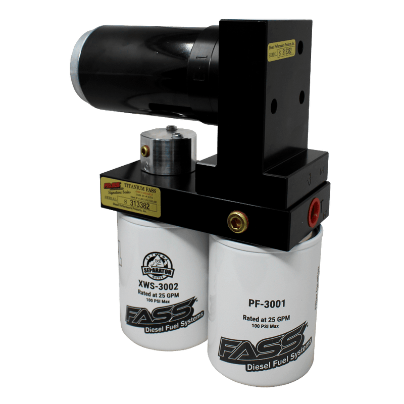 FASS TSF17180F140G Titanium Signature Series Diesel Fuel System 180F 140GPH@55PSI Ford Powerstroke 6.7L 2011-2016 - TSF17180F140G