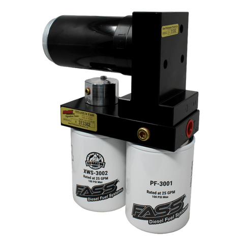 FASS TSF19140F110G Titanium Signature Series Diesel Fuel System 140F 110GPH 2018-2019 Ford F-150 3.0L Powerstroke - TSF19140F110G