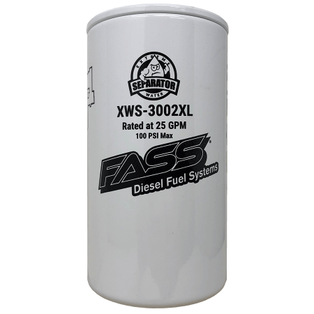 FASS XWS3002XL Extended Length Extreme Water Separator - XWS3002XL
