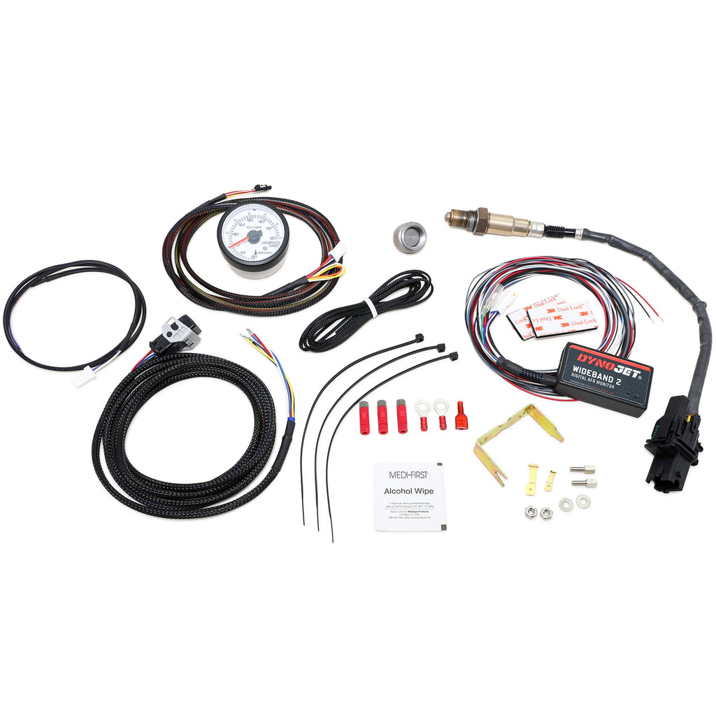 Wide Band 2 Kit - White Analog Gauge