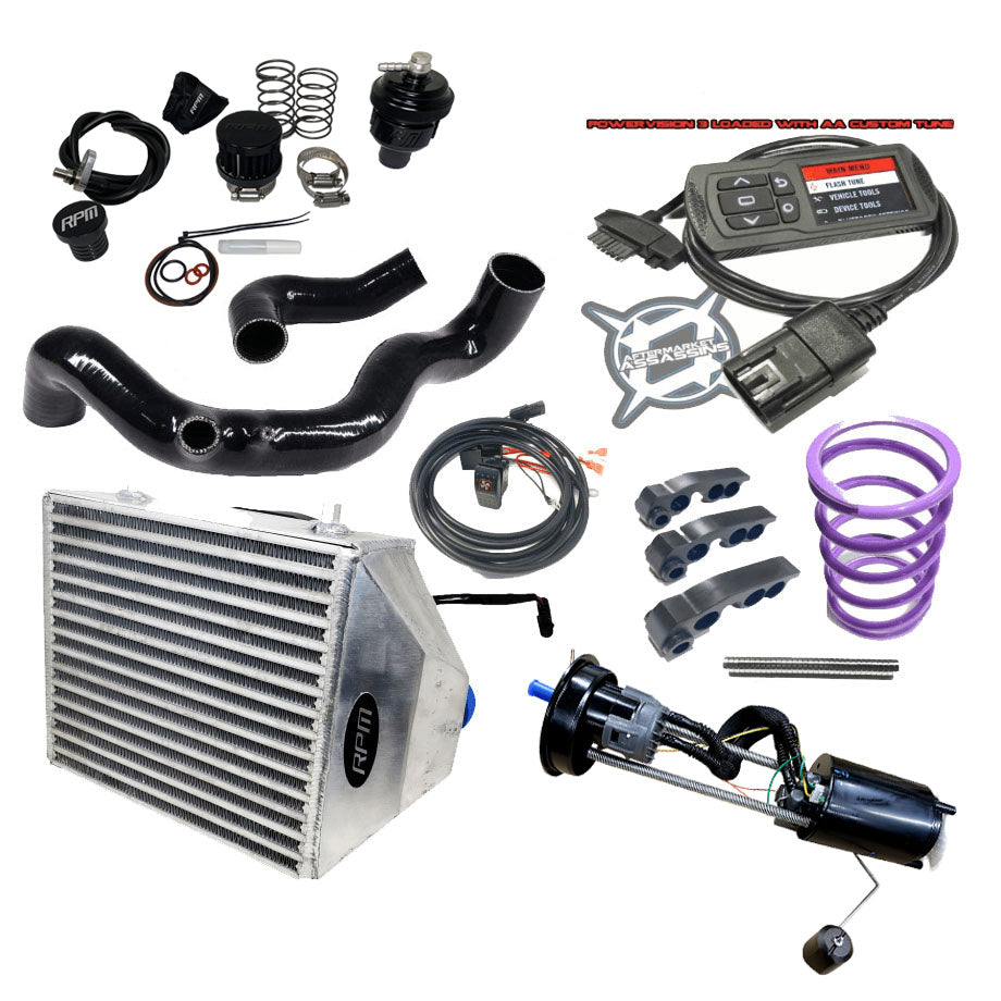 17-19 X3 120HP to 205HP COMPLETE Upgrade Kit X3 Big Core Intercooler Kit + TUNER